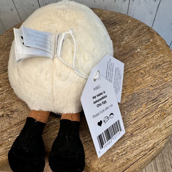 Jellycat Boiled Egg Set of 3 Boiled Egg Chic Bunny Happy FAST SHIP NEW - Picture 7 of 9